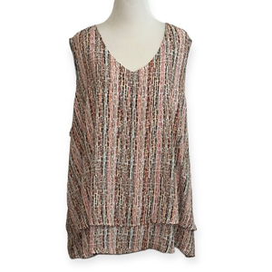 Zac and Rachel women’s 3x sleeveless‎ blouse
